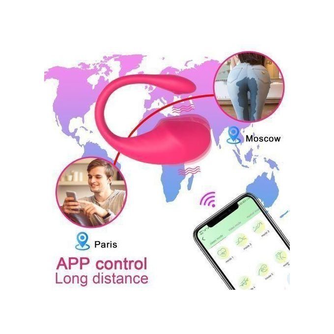 Vibromasseur Bluetooth Sans Fil - Stimulateur Point G - Jouet Intime Pour Femme Adulte (+18)-3