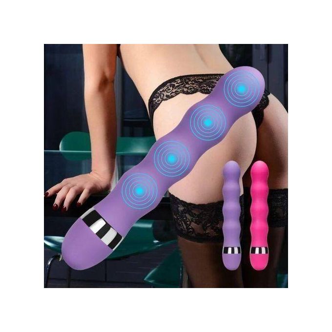 Vibromasseur Dildo Grand Jouet Sexuel - Violet-1
