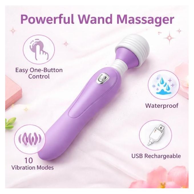 Vibromasseur Féminin - Stimulateur Clitoridien -Masseur Point G - Jouets Sexuels Féminins-3