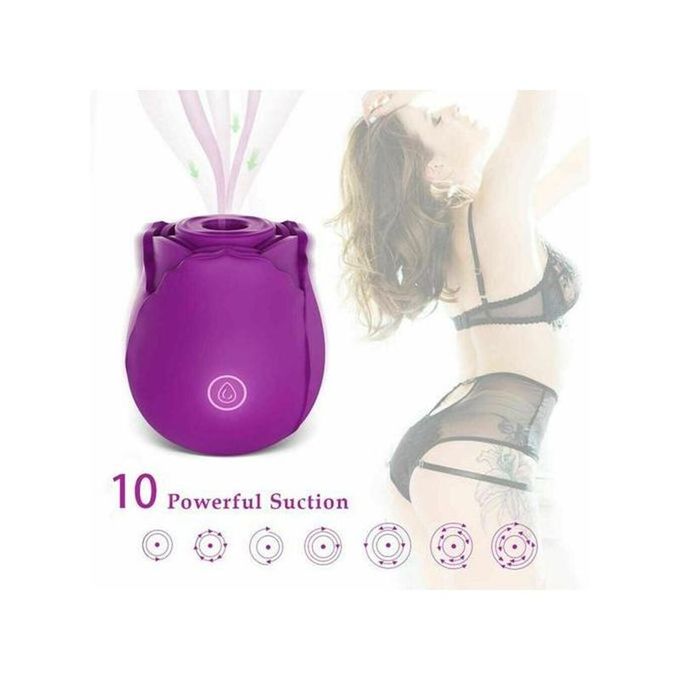 Vibromasseur G Spot Rose Sucette intime Jouets sexuels vagin Produits sexuels pour femme adulte-6