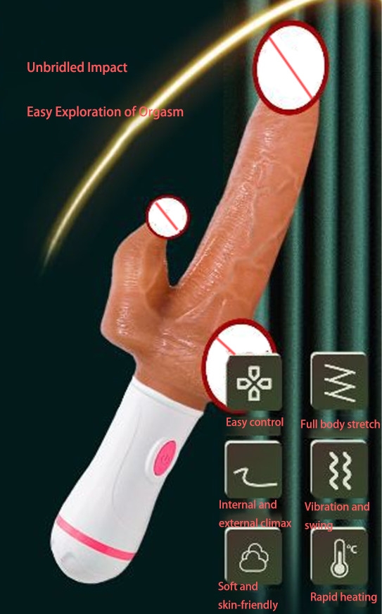 Vibromasseur Jouets Sexuels pour Adultes Haute Fréquence, Produit Sexe Pénis Réaliste, Masturbateur Féminin Comme une Rose Épanouie-11