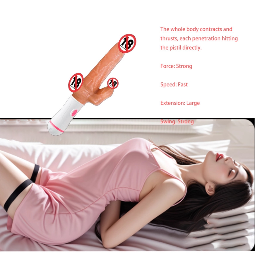 Vibromasseur Jouets Sexuels pour Adultes Haute Fréquence, Produit Sexe Pénis Réaliste, Masturbateur Féminin Comme une Rose Épanouie-16