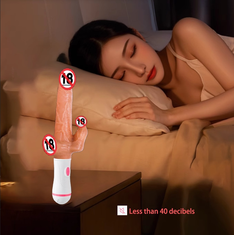Vibromasseur Jouets Sexuels pour Adultes Haute Fréquence, Produit Sexe Pénis Réaliste, Masturbateur Féminin Comme une Rose Épanouie-17