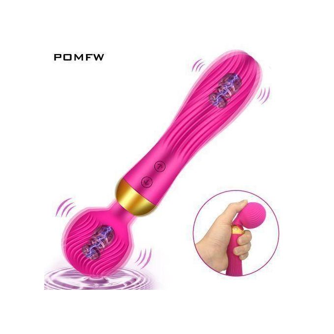 Vibromasseur magique puissant à 18 vitesses pour femme, stimulateur de clitoris, point G, gode, jouets sexuels pour adultes-2