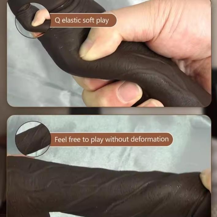 Vibromasseur réaliste en forme de gode, sextoy pour adultes pénis et vagin, masseur réaliste, puissant vibromasseur télescopique chauffant pour femmes, masturbateur anal-12