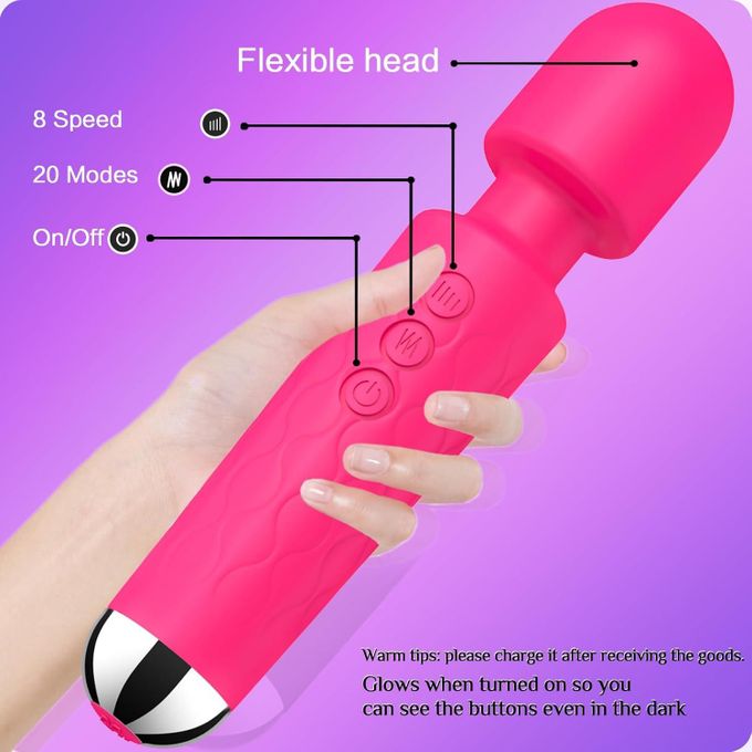Vibromasseur réglable – Stimulateur pour point G et clitoris-3