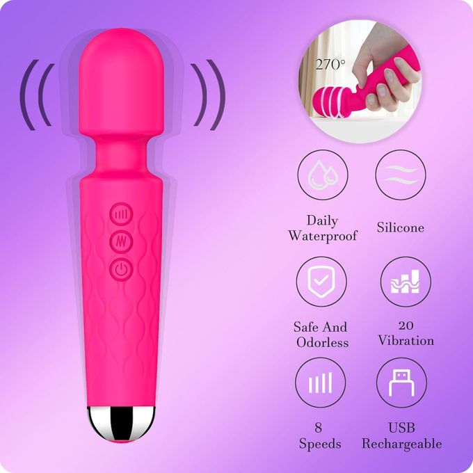 Vibromasseur réglable – Stimulateur pour point G et clitoris-5
