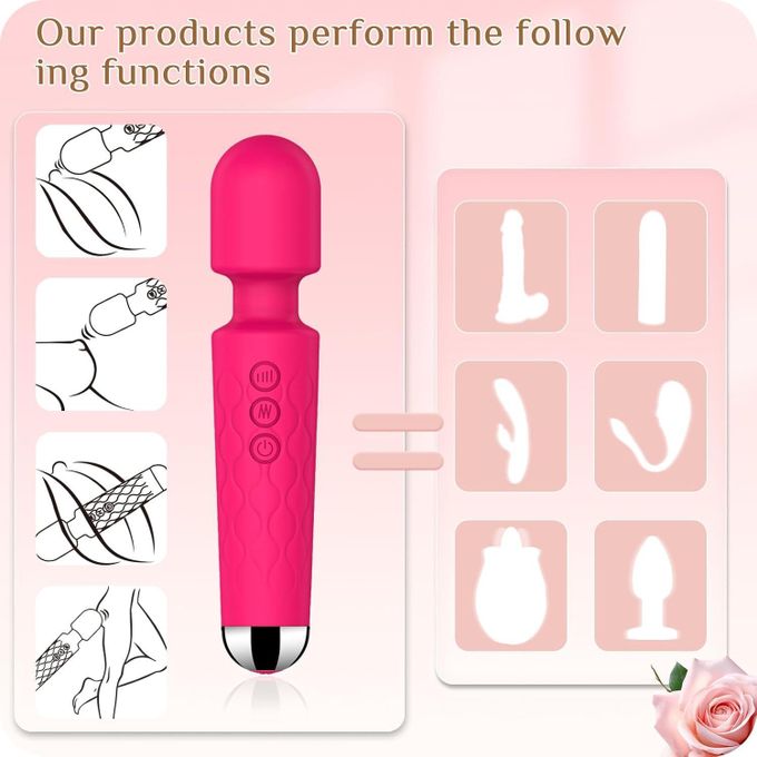 Vibromasseur réglable – Stimulateur pour point G et clitoris-8