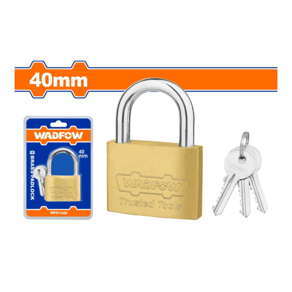 WADFOW Cadenas en laiton 40 mm