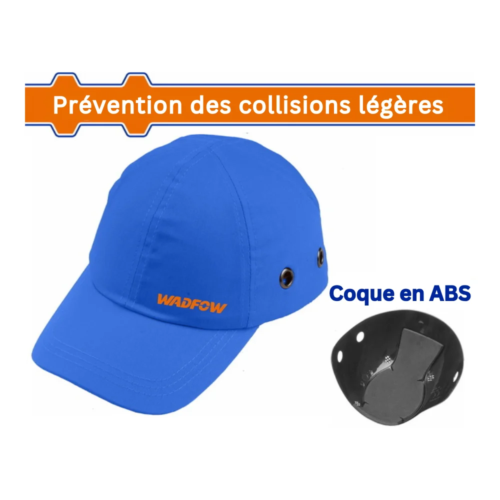 WADFOW Casquette de sécurité en ABS