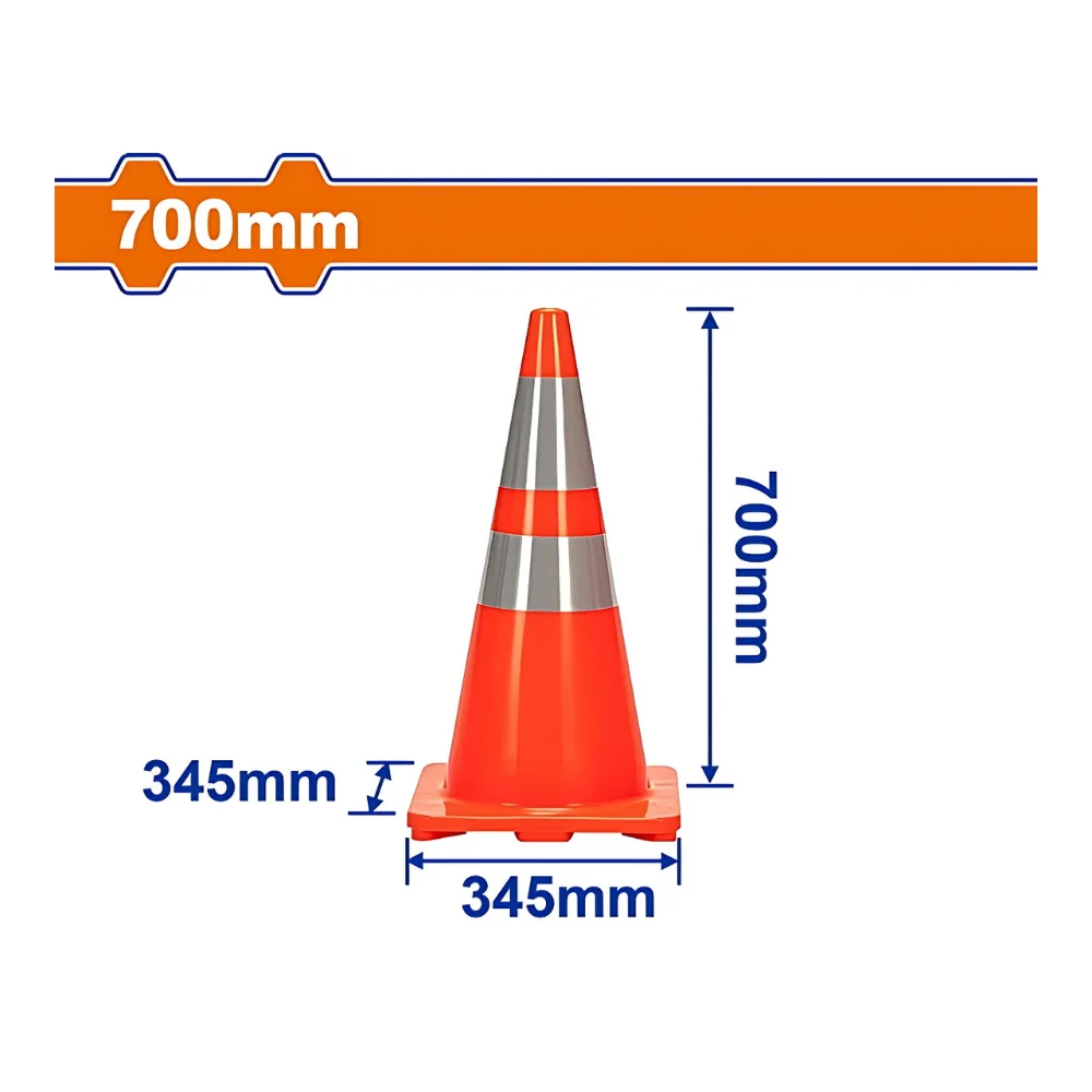 WADFOW Cône de signalisation 700 mm