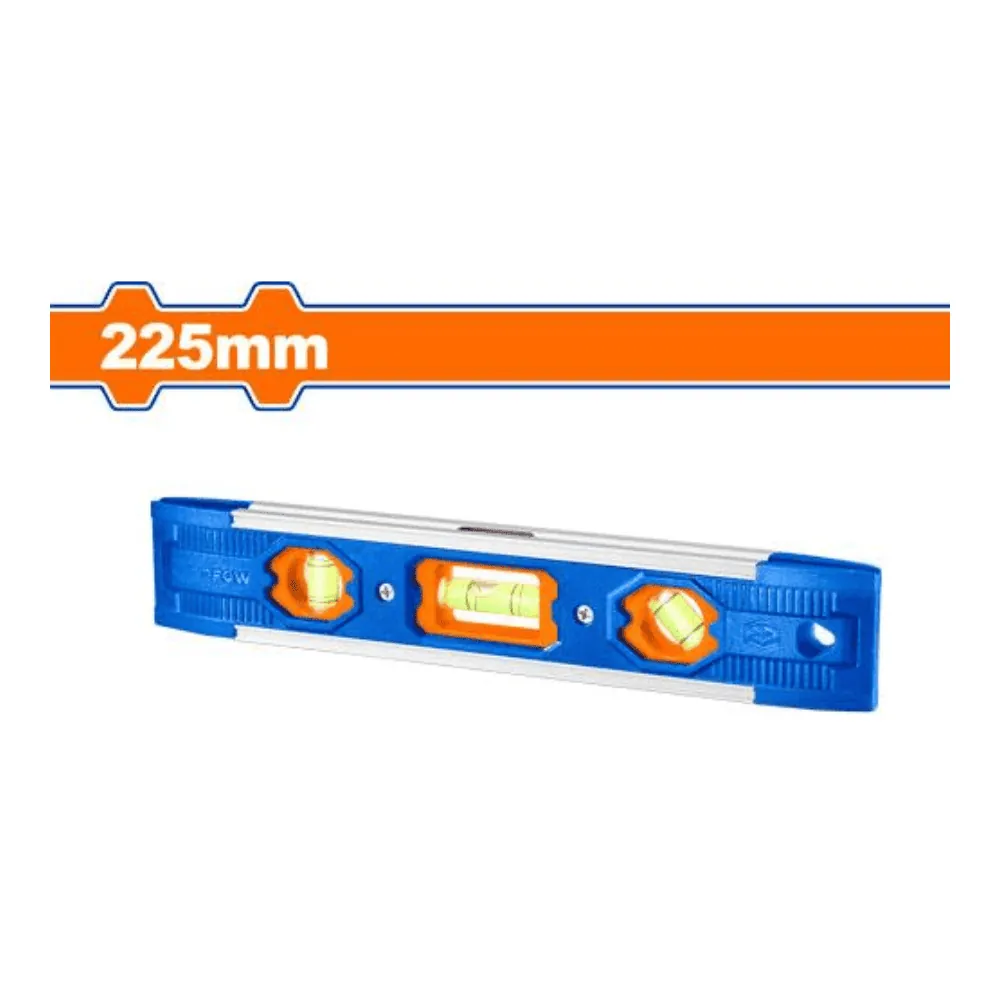 WADFOW Niveau maçon aimenté en alu et abs 22.5 cm