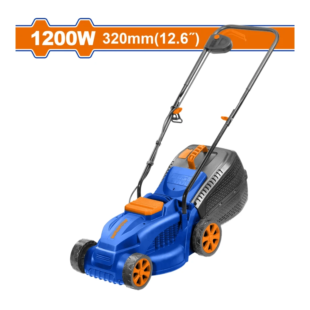 WADFOW Tondeuse à gazon électrique 1200W 30L