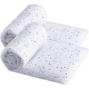 Couverture de neige artificielle à paillettes pour Noël (A)