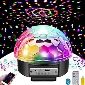 Led Jeu De Lumière Led Astro - Rotatif 360° - MP3