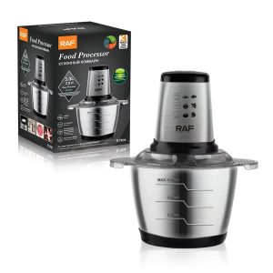 Raf 3L Pile Foutou/Hachoir à Viande/Graine Electrique Capacité 3L - 1000W