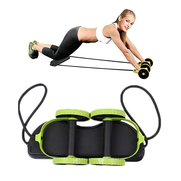 Roue abdominale Multifonctionnelle avec résistance pour les muscles abdominaux