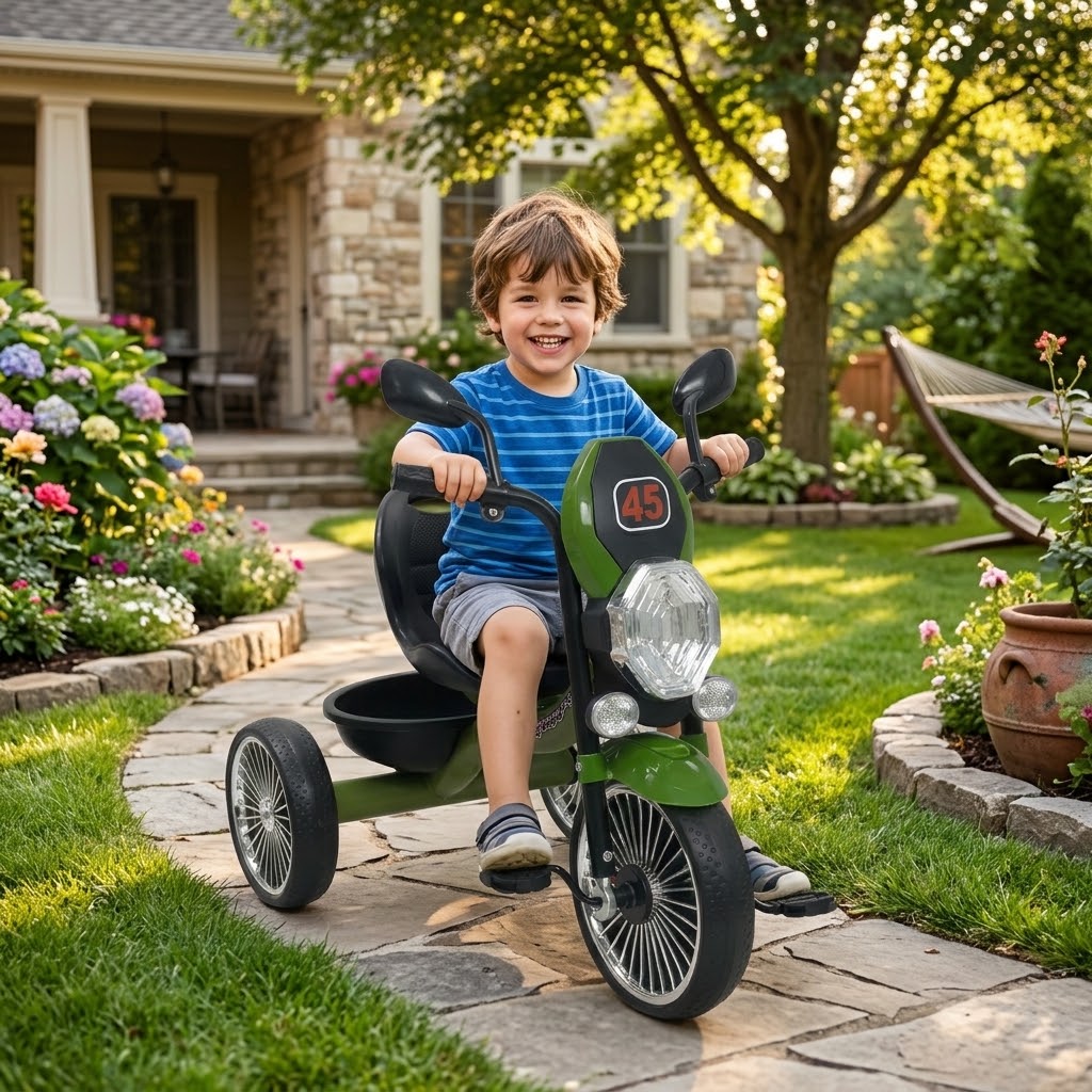 Tricycle pour enfants adapté aux enfants de 1 à 5 ans