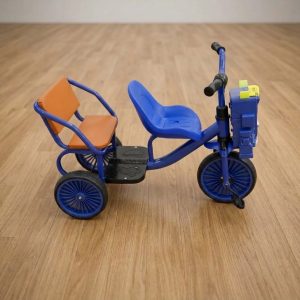 Vélo Tricycle 2 en 1 pour enfant 2 à 6 ans à 3 roues – Musique et son - Bleu