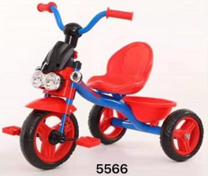 Vélo Tricycle pour enfants 2 à 4 ans Avec Lumière et son - Rouge