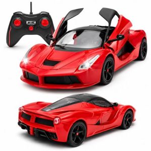 voiture de cascade électrique, Noël, Pâques, 3 à 9 ans, idée cadeau pour garçon - Rouge